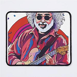 Jerry Garcia God of Music mousepad