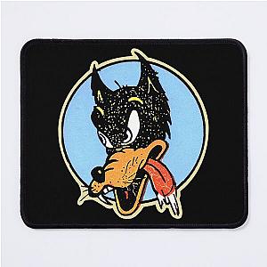 Lone Wolf Jerry Garcia Men's Black Mouse Pad