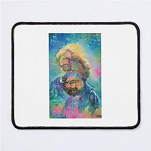 Trippy Painting of Jerry Garcia Mousepad