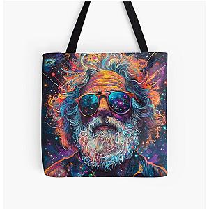 Jerry Garcia Cosmic Psychedelic Legend Tote Bag