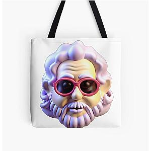Jerry Garcia 3D All Over Print Tote Bag