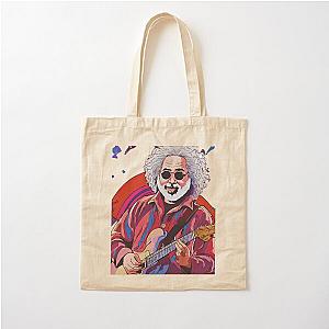 Jerry Garcia God of Music Cotton Tote Bag