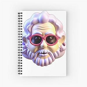 Jerry Garcia Musical Enlightenment 3D Spiral Notebook