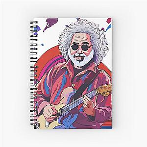 Jerry Garcia God of Music Spiral Notebook