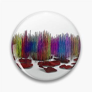 Deal Waveform Art Jerry Garcia Music Art Rock Music Gift for Him or Her Pin