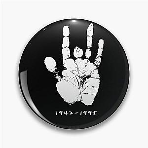 Jerry Garcia Handprint Pin