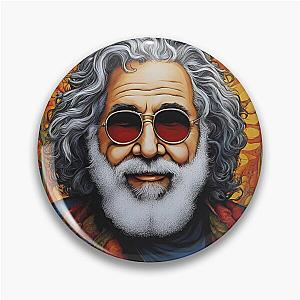 Jerry Garcia the God of Music Pin'