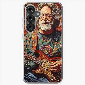 Psychedelic Jerry Garcia Art Grateful Dead Inspired Design Samsung Galaxy Soft Case