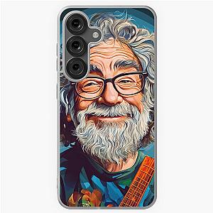 Jerry Garcia Caricature Artwork for Grateful Dead Fans Galaxy Case