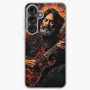 Epic Guitarist Jerry Garcia: Electrifying Passion and Energy Samsung Galaxy Case