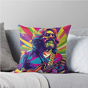 Jerry Garcia Musical Experience Throw Pillow