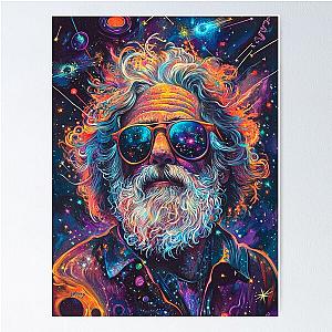Jerry Garcia Cosmic Legend Poster