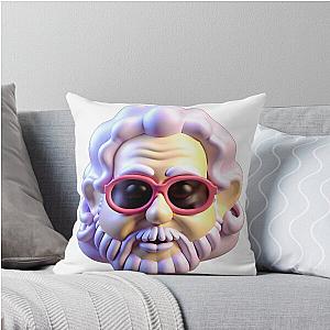 Jerry Garcia Musical Enlightenment 3D Throw Pillow