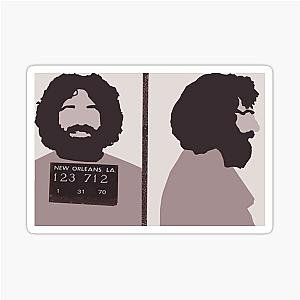 Jerry Garcia MugShot Sticker
