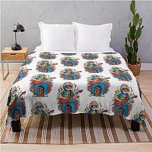Jerry Garcia Musical Throw Blanket