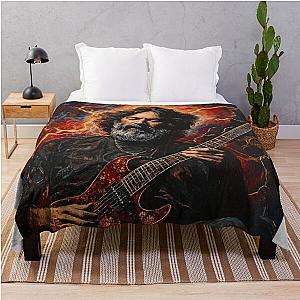 Epic Jerry Garcia Electrifying Throw Blanket