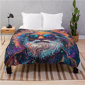 Jerry Garcia Cosmic Legend Throw Blanket