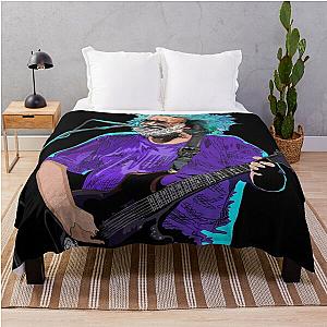 Jerry Garcia Portrait Throw Blanket