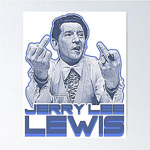 Jerry Lee Lewis :: Vintage Rockabilly FanArt Poster