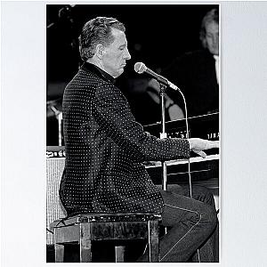 Jerry Lee Lewis - BW Photograph Poster