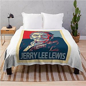 Jerry Lee Lewis Throw Blanket