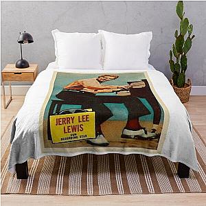 Jerry Lee Lewis Throw Blanket