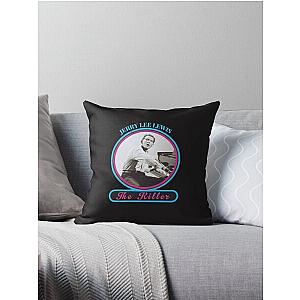 jerry lee lewis Throw Pillow