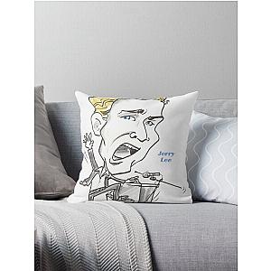 Jerry Lee Lewis Throw Pillow