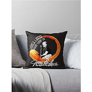 Jerry Lee Lewis Classic . Throw Pillow