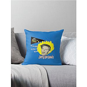 Jerry Lee Lewis The Great Ball Of Fire! Throw Pillow
