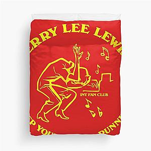 Jerry Lee Lewis - Keep Your Motor Running Duvet Cover