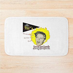 Jerry Lee Lewis - The Great Ball of Fire! Bath Mat