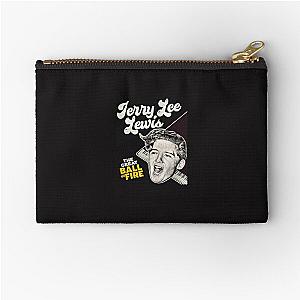 jerry lee lewis Zipper Pouch