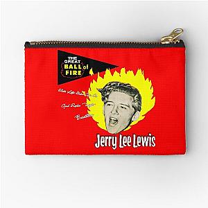 Jerry Lee Lewis - The Great Ball of Fire! Zipper Pouch