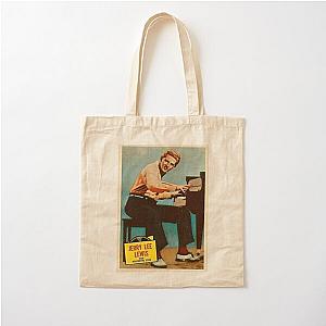 Jerry Lee Lewis Cotton Tote Bag