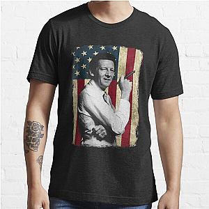 Vintage American Flag Jerry Lee Lewis Legend Essential T-Shirt