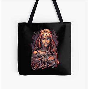 Jessica Alba All Print Tote Bag