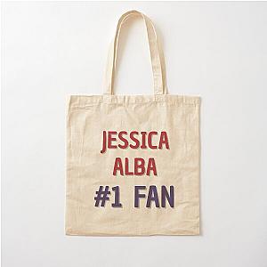 Jessica Alba - Fan Cotton Tote Bag