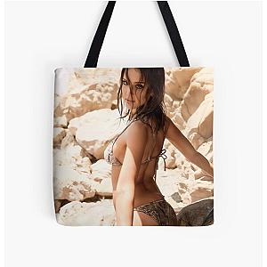 Jessica Alba All Over Print Tote Bag
