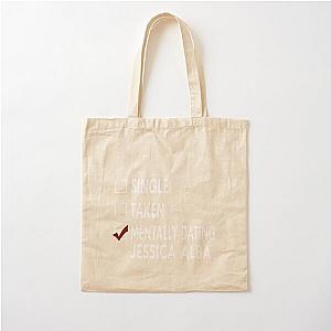 Dating Jessica Alba Tote Bag
