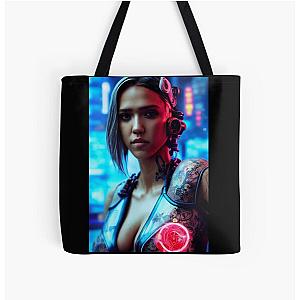 Cyberpunk Jessica Tote Bag