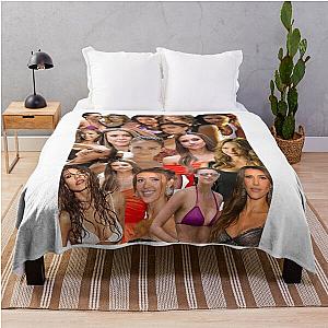 Jessica Alba American Throw Blanket