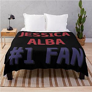 Jessica Alba Fan Throw Blanket