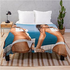 Jessica Alba Soft Throw Blanket