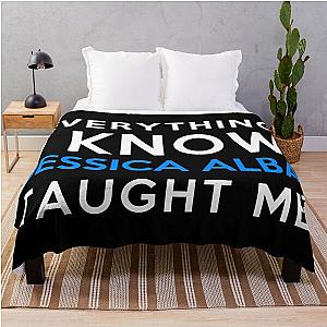 Jessica Alba Throw Blanket
