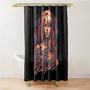 Jessica Alba Shower Curtain