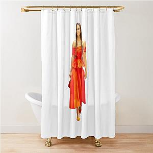 Jessica Alba American Shower Curtain