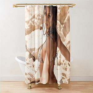 Jessica Alba Shower Curtain