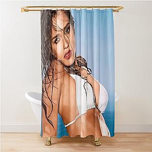 Jessica Alba Shower Curtain