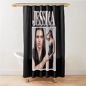 Gifts for Men Women My Favorite Jessica Alba Retro Vintage Cool Graphic Gift Shower Curtain